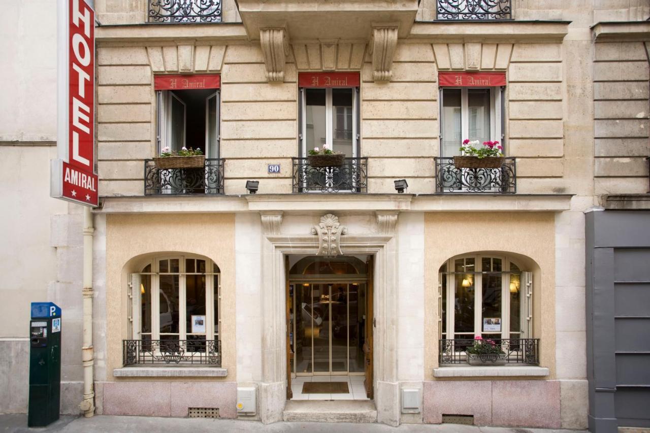 Hotel L'Amiral Paříž Exteriér fotografie